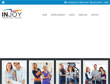 Tablet Screenshot of injoy-gifhorn.de